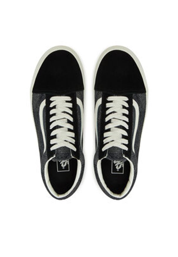 Vans Tenisówki Old Skool VN000CT8CJK1 Czarny. Kolor: czarny. Materiał: zamsz, skóra