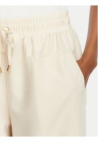 Liu Jo Sport Spodnie dresowe TA6192 T327A Kremowy Loose Fit. Kolor: kremowy. Materiał: syntetyk #2