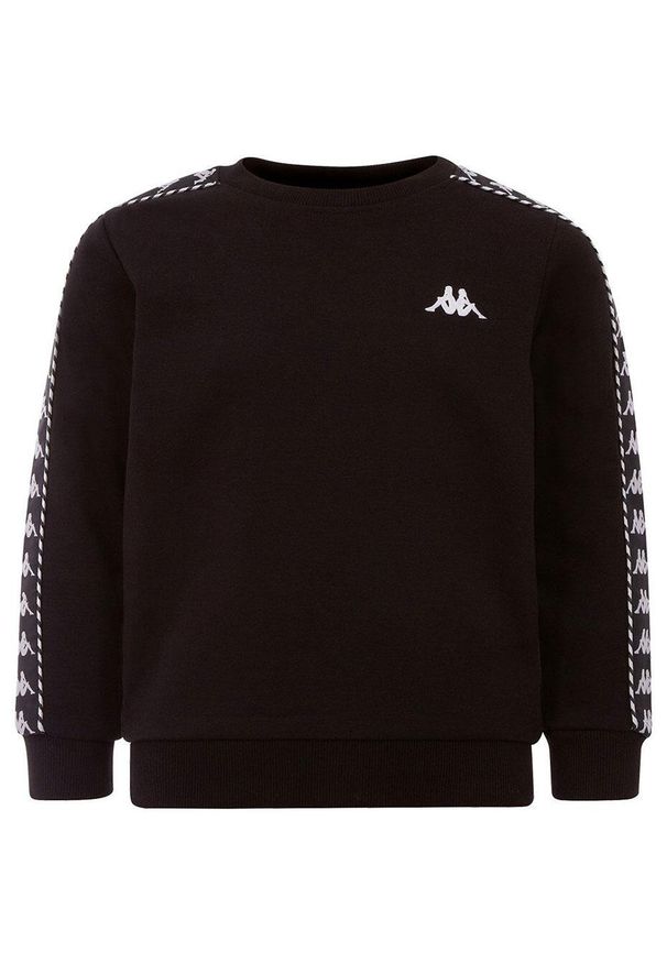 Bluza sportowa dla dzieci Kappa Ildan treningowa. Kolor: czarny. Sport: joga i pilates