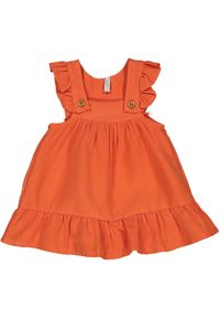 BIRBA&TRYBEYOND - Birba Trybeyond Sukienka codzienna 999 65305 00 Pomarańczowy Regular Fit. Okazja: na co dzień. Kolor: pomarańczowy. Materiał: wiskoza. Typ sukienki: proste. Styl: casual #1