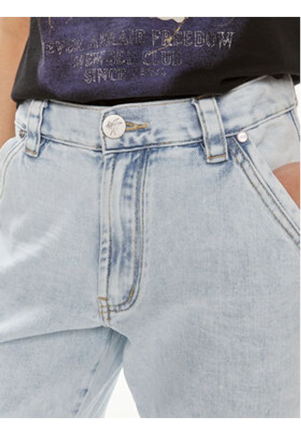 One Teaspoon Jeansy Luna 26256 Niebieski Relaxed Fit. Kolor: niebieski