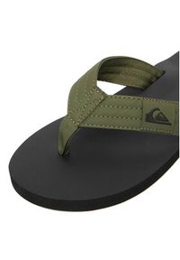 Quiksilver Japonki EO-DUNE CQ10036MGB Zielony. Kolor: zielony. Materiał: skóra #2