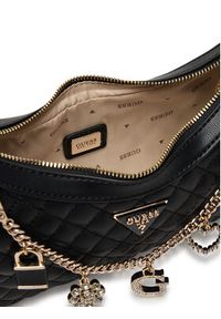 Guess Torebka Everlee HWEG86 79180 Czarny. Kolor: czarny. Materiał: skórzane #4