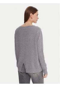 Kontatto Sweter 3M0808C Szary Relaxed Fit. Kolor: szary. Materiał: syntetyk #4