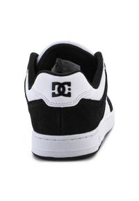 Buty DC Shoes Manteca 4 M ADYS100765-WBK czarne. Okazja: na co dzień. Zapięcie: sznurówki. Kolor: czarny. Materiał: materiał, guma. Sport: skateboard