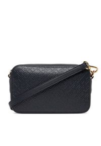 TOMMY HILFIGER - Tommy Hilfiger Torebka Th Icon Camera Bag Mono AW0AW18121 Granatowy. Kolor: niebieski. Materiał: skórzane #3