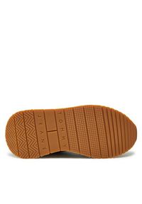 Tommy Jeans Sneakersy Tjw Eva Retro Runner EN0EN02771 Czarny. Kolor: czarny. Materiał: zamsz, skóra