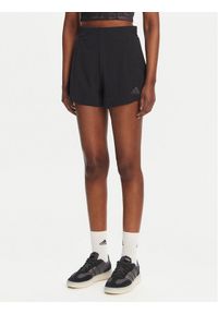 Adidas - adidas Szorty sportowe HIIT Airchill 2-in-1 JH3784 Czarny Regular Fit. Kolor: czarny. Materiał: syntetyk