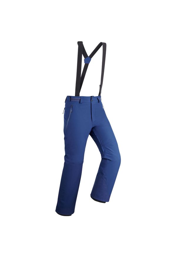 WEDZE - Spodnie narciarskie męskie Wedze 580. Kolor: niebieski. Materiał: materiał, tkanina. Sport: narciarstwo
