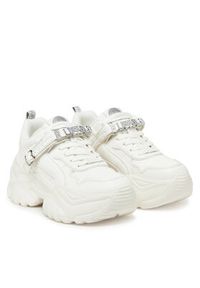 Buffalo Sneakersy Bliss Glam 1636293 Biały. Kolor: biały. Materiał: skóra