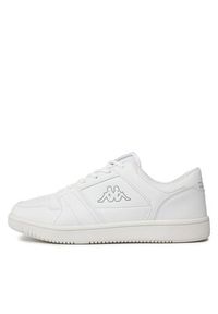 Kappa Sneakersy Logo Bernal 361G13W Biały. Kolor: biały. Materiał: skóra #5
