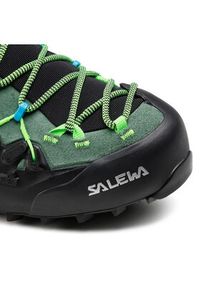 Salewa Trekkingi Ms Wildfire Edge Gtx GORE-TEX 61375 Zielony. Kolor: zielony. Materiał: skóra, zamsz. Technologia: Gore-Tex. Sport: turystyka piesza #4