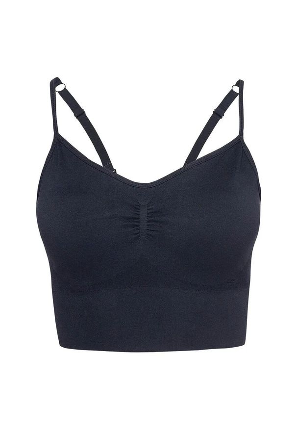 IQ - Top Treningowy Ilaria Dla Kobiet. Kolor: czarny. Sport: turystyka piesza