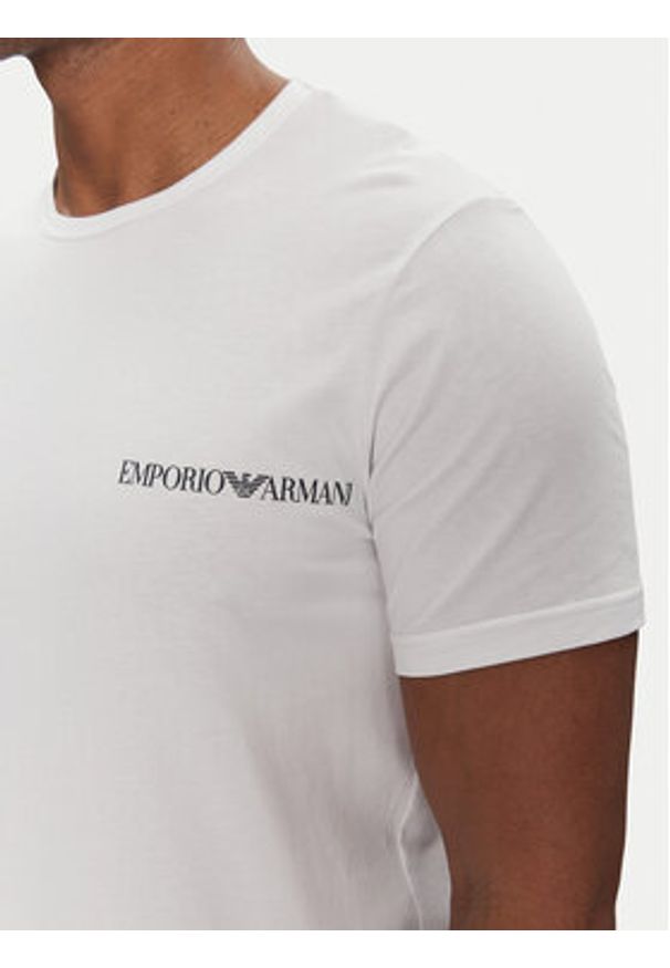Emporio Armani Underwear Komplet 2 t-shirtów EM000391 AF10779 M0082 Biały Regular Fit. Kolor: biały. Materiał: bawełna