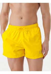EA7 Emporio Armani Szorty kąpielowe 7M001677 AF13019 M2004 Żółty Regular Fit. Kolor: żółty. Materiał: syntetyk #1