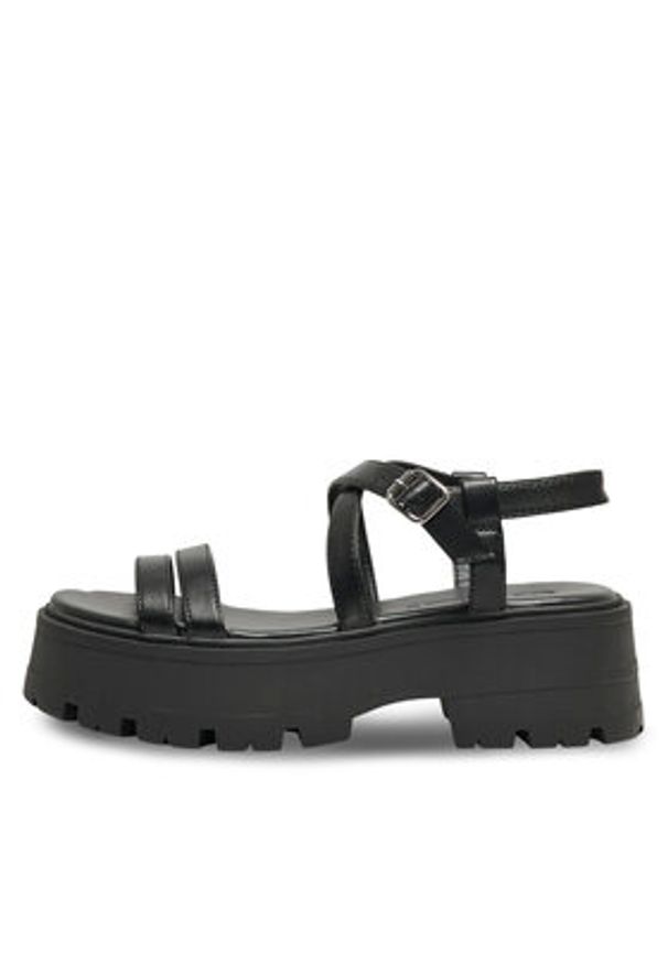 ONLY Shoes Sandały Onlmercery-1 15319625 Czarny. Kolor: czarny. Materiał: skóra