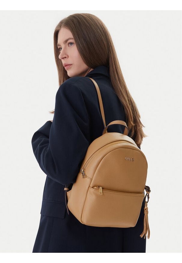 Liu Jo Plecak AA6188 E1012 Brązowy. Kolor: brązowy. Materiał: skóra