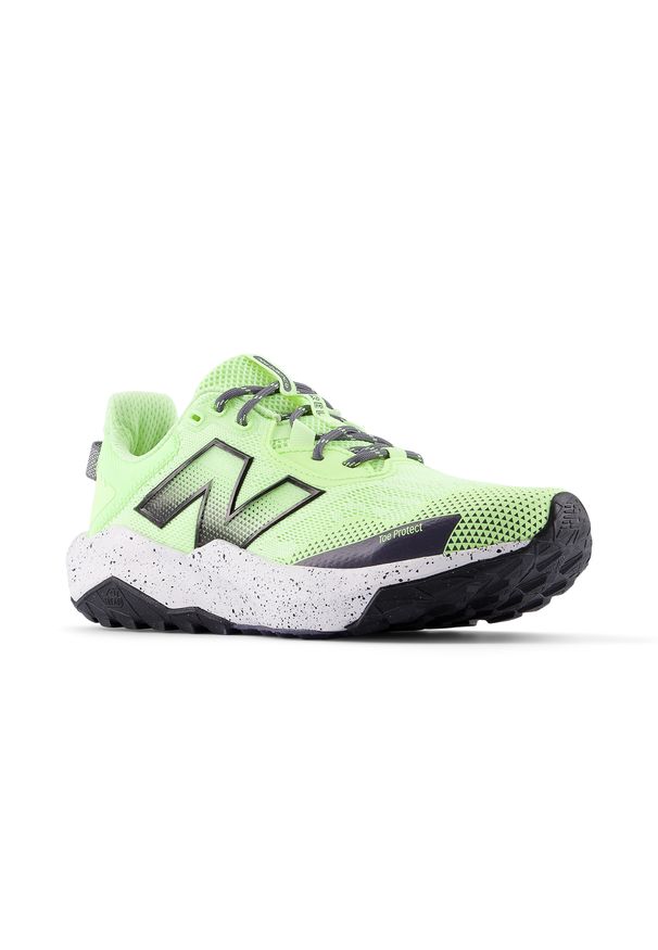 Buty damskie New Balance DynaSoft Nitrel v6 WNTR18Z – zielone. Kolor: zielony. Materiał: syntetyk, materiał. Szerokość cholewki: normalna. Sport: bieganie, fitness