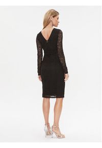 TwinSet - TWINSET Sukienka koktajlowa 232TT2110 Czarny Regular Fit. Kolor: czarny. Styl: wizytowy #4