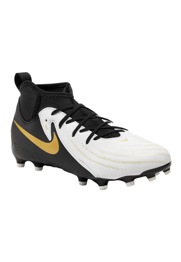 Buty piłkarskie dziecięce Nike Phantom Luna II Academy FG/MG Junior. Kolor: biały, wielokolorowy, czarny. Sport: piłka nożna