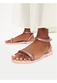 melissa - Melissa Sandały Melissa Wave Sandal Ad 32942 Różowy. Kolor: różowy #4