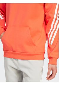 Adidas - adidas Bluza Future Icons 3-Stripes IR9229 Pomarańczowy Regular Fit. Kolor: pomarańczowy. Materiał: bawełna #6
