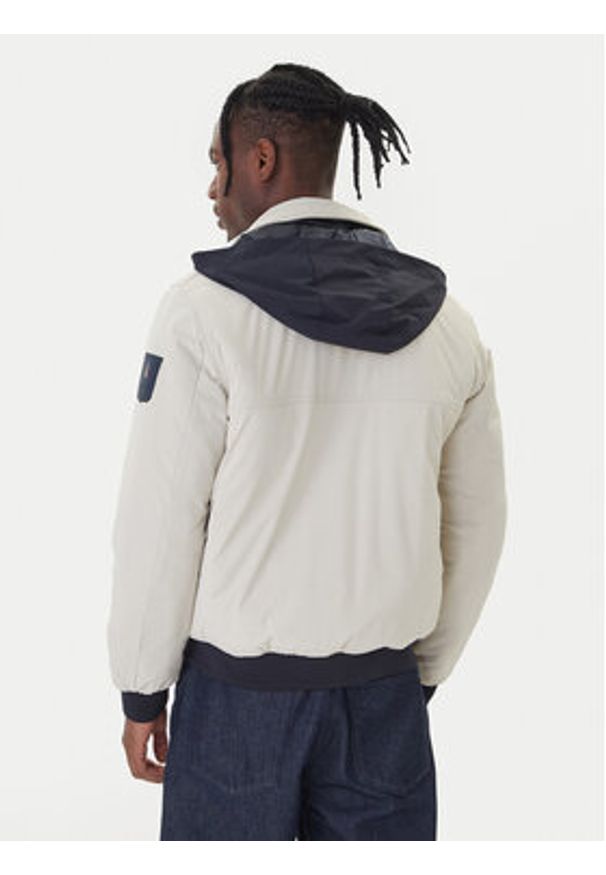 Aeronautica Militare Kurtka bomber 252AB3026UCT03264 Beżowy Regular Fit. Kolor: beżowy. Materiał: syntetyk