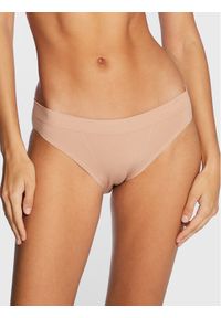 Calvin Klein Underwear Figi klasyczne 000QF6882E Beżowy. Kolor: beżowy. Materiał: syntetyk