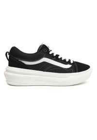 Buty do chodzenia damskie Vans Old Skool Over sportowe. Kolor: czarny. Model: Vans Old Skool. Sport: turystyka piesza #2