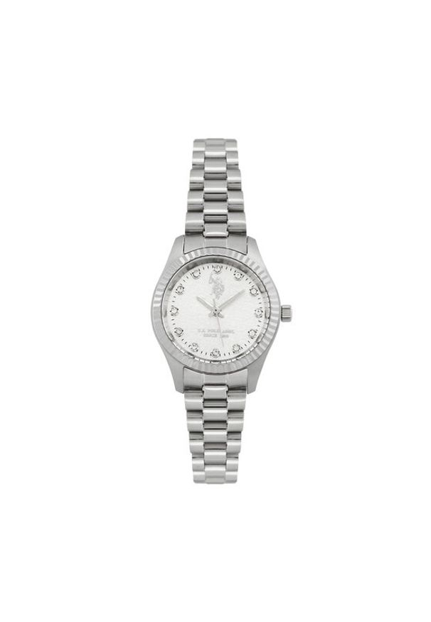 U.S. Polo Assn. Zegarek Grace USP8494ST Srebrny. Kolor: srebrny