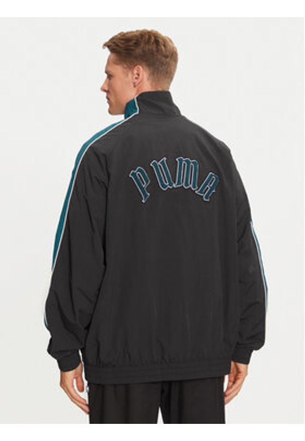 Puma Bluza Play Loud T7 626719 Czarny Relaxed Fit. Kolor: czarny. Materiał: syntetyk