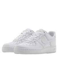 Nike - Trampki Męskie Air Force 1. Kolor: biały. Sezon: zima #1