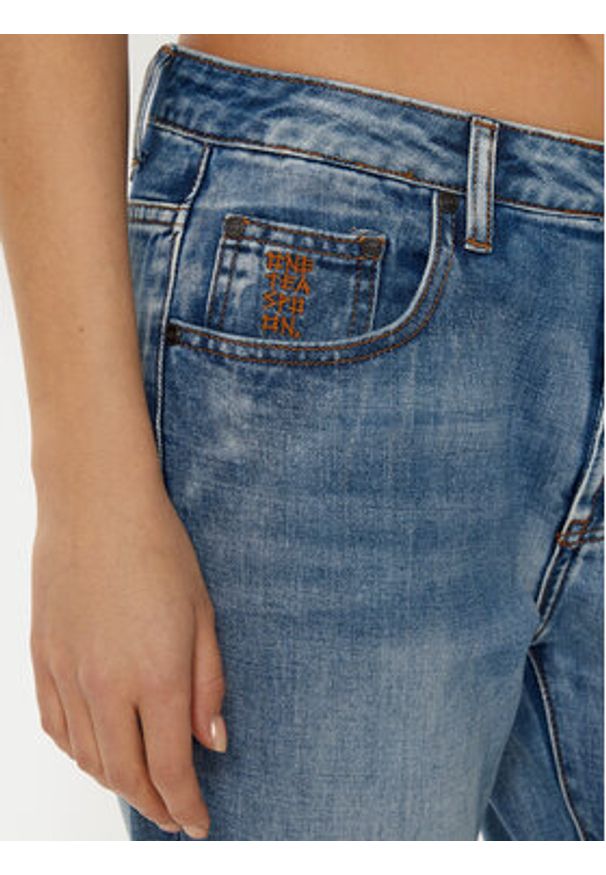 One Teaspoon Jeansy Slims 26807 Niebieski Boyfriend Fit. Kolor: niebieski