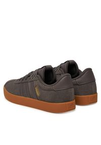Adidas - adidas Sneakersy VL Court 3.0 Shoes IH8910 Szary. Kolor: szary. Materiał: zamsz, skóra
