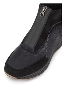 Rieker Sneakersy N6361-00 Czarny. Kolor: czarny. Materiał: materiał #2