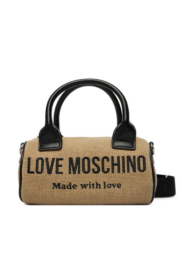 Love Moschino - LOVE MOSCHINO Torebka JC4231PP0OKB190A Beżowy. Kolor: beżowy