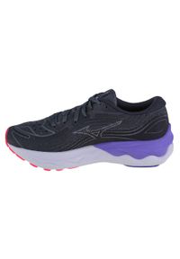 Buty do biegania damskie Mizuno 71 Wave Skyrise W. Zapięcie: sznurówki. Kolor: szary. Materiał: guma, materiał, syntetyk. Szerokość cholewki: normalna. Model: Mizuno Wave