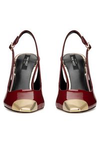 Nine West Szpilki WFA3376-1 Czerwony. Kolor: czerwony. Materiał: skóra. Obcas: na szpilce #7