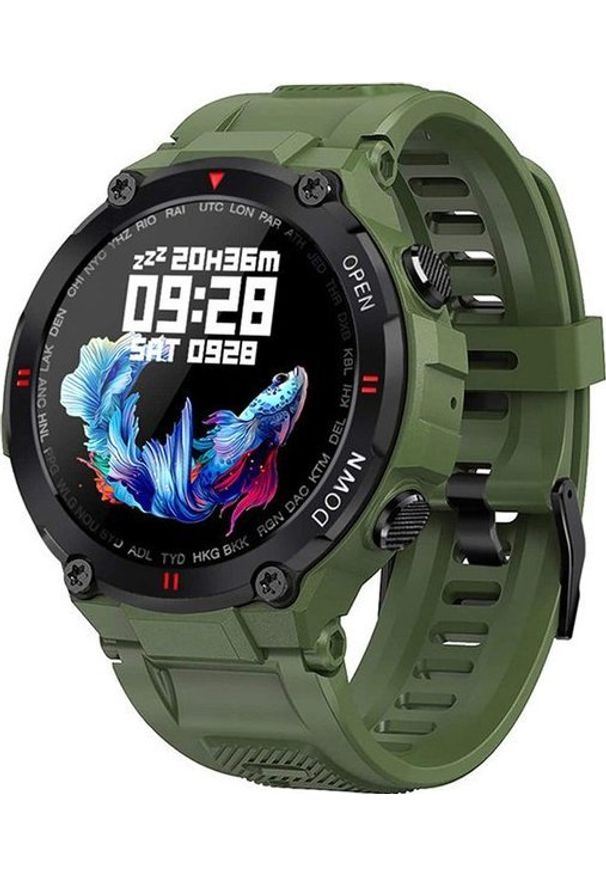 Smartwatch Bakeeley K22 Zielony. Rodzaj zegarka: smartwatch. Kolor: zielony