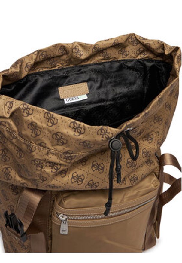 Guess Plecak HMBENP P6111 Beżowy. Kolor: beżowy. Materiał: materiał