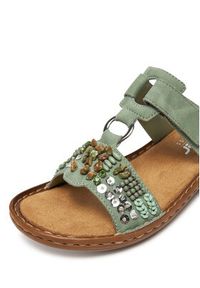 Rieker Klapki 60814-52 Zielony. Kolor: zielony. Materiał: syntetyk, materiał #3
