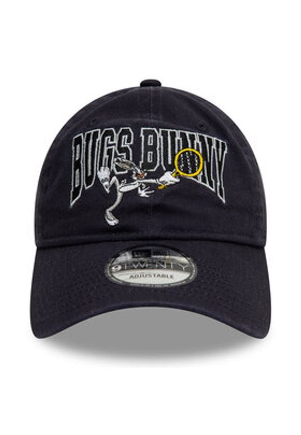 New Era Czapka z daszkiem Bugs Bunny Warner Brothers Washed 9TWENTY 60595280 Granatowy. Kolor: niebieski. Materiał: materiał, bawełna