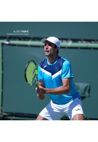 Koszulka tenisowa męska Joma Court. Kolor: niebieski. Sport: tenis #2