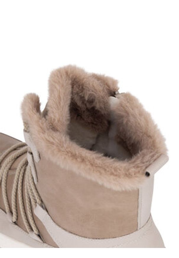 Remonte Śniegowce D6685-20 Brązowy. Kolor: brązowy. Materiał: skóra, syntetyk