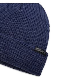 Puma Czapka Classics Mid Fit Beanie 025677 03 Granatowy. Kolor: niebieski. Materiał: akryl, materiał