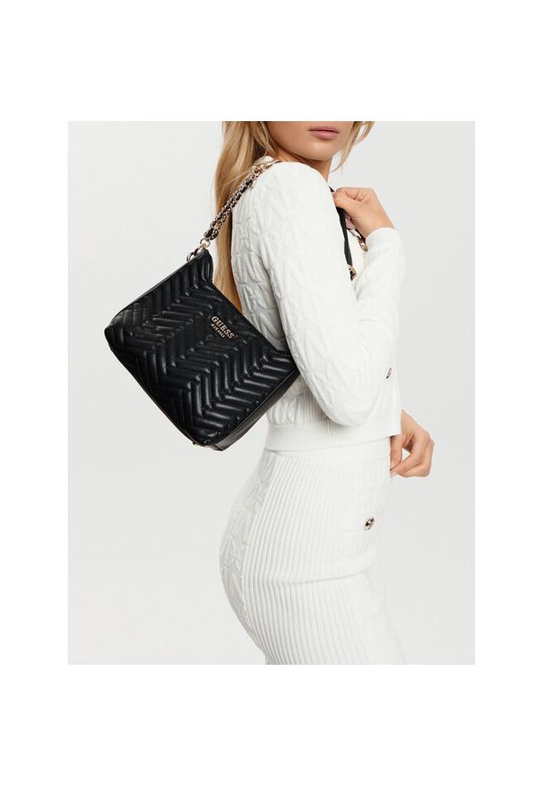 Torebka Guess. Kolor: czarny