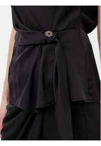 Rinascimento Bluzka CFC0019901002 Czarny Regular Fit. Kolor: czarny. Materiał: syntetyk #4