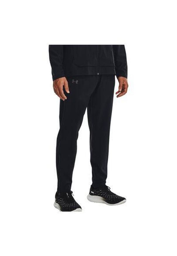 Spodnie męskie Under Armour OutRun The Storm Pants. Kolor: czarny. Sport: bieganie