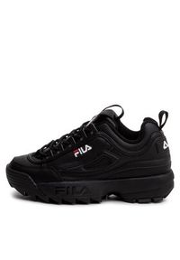 Fila Sneakersy Disruptor Low Wmn 1010302.12V Czarny. Kolor: czarny. Materiał: materiał #9