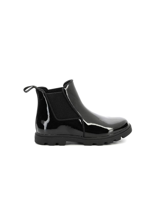 Native Shoes - Botki dziecięce NATIVE KENSINGTON TREKLITE GLOSS JUNIOR. Kolor: czarny. Sport: turystyka piesza